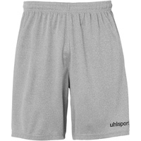 Uhlsport Center II Shorts ohne Innenslip dark grau melange/schwarz