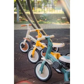 Petite&Mars Multifunktionales 5-in-1-Dreirad Turbo * Fahrrad * Dreirad * Laufrad * Rutschauto * Lauflernfahrzeug (Ocean Blue)