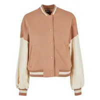 URBAN CLASSICS Oversized 2 Tone College Terry Jacke -