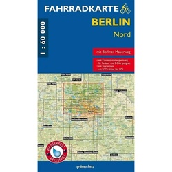 FAHRRADKARTE BERLIN NORD -  Fahrradkarten