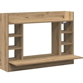vidaXL Wandtisch Artisan-eiche 105 x 48 x 75 cm Holzwerkstoff