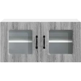 vidaXL Küchenwandschrank Graues Sonoma 80 x 31 x 40 cm Holzwerkstoff