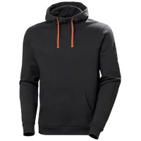 HELLY HANSEN Hoodie, black melange