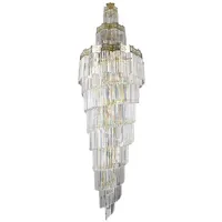 JVmoebel Kronleuchter Design Kronleuchter Deckenleuchte Luxus Kristall Wohnzimmer Lampe, Indoor, Made in Europe weiß