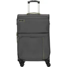 d & n d&n Travel Line 6704 4-Rollen-Trolley 65 cm - grau - Grau