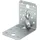 GAH Alberts Winkelverbinder mit Sicke 70 x 70 x 55 mm