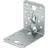 GAH Alberts Winkelverbinder mit Sicke 70 x 70 x 55 mm