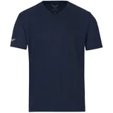 TRIGEMA V-Shirt Coolmax Trikot Blau 4XL