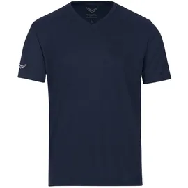 TRIGEMA V-Shirt Coolmax Trikot Blau 4XL