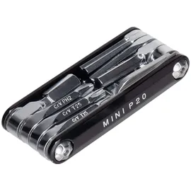 Topeak Mini P20 Multitool schwarz, 20 Funktionen