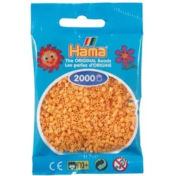 HAMA 501-60 Mini-Perlen 2000 Stück teddybärenbraun