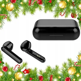 Forever TWE-110 Earp Bluetooth-Sportkopfhörer mit Ladeetui schwarz