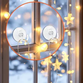 Spetebo Lichtervorhang Kunststoff wasserdicht Weiß