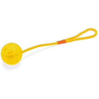 Karlie Ball mit Seil - Hundespielzeug good4fun Wurfseil