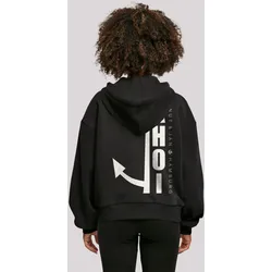 T-Shirt F4NT4STIC "Ahoi Anker Knut & Jan Hamburg", Damen, Gr. 5XL, schwarz, Obermaterial: 100% Baumwolle, casual, oversize, Langarm ohne Bündchen, Shirts, Print