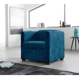 INOSIGN Sessel Bob Cocktailsessel, in verschiedenen modernen Farben und Qualitäten blau