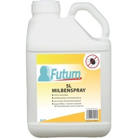 Futum Milben-Spray hochwirksam gegen Hausstaubmilben & Milben Eier 5 l Milbenspray