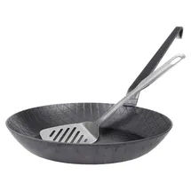 Gräwe Profi schmiedeeiserne Bratpfanne 28 cm mit extra hohem Rand