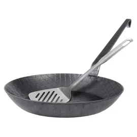 Gräwe Profi schmiedeeiserne Bratpfanne 28 cm mit extra hohem Rand