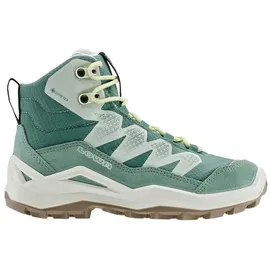 Lowa Maddox Pro GTX Mid Kinder Rauchgrün/Mintgrün 33
