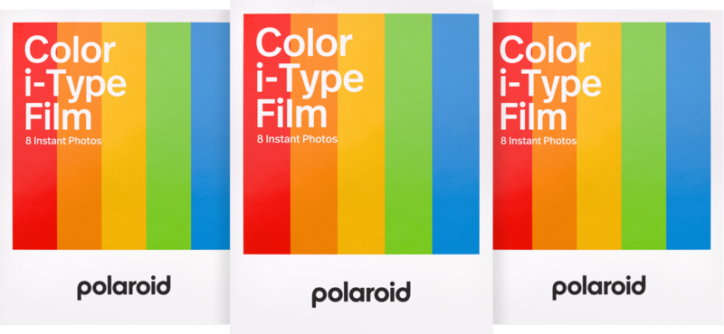 Polaroid Color Instant Fotopapier i-Type Film (24 Stk.)