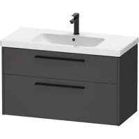 Duravit D-Code Waschtischunterschrank, 2 Auszüge, DC46730BD490000,