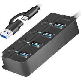 Logilink UA0419 USB 3.2 Gen1 Hub 4 Port