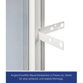 Hörmann ZK-Tür-Element Innentür Verzinkt 750 mm x 1875 mm