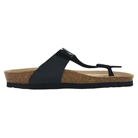 ROHDE Zehentrenner Pantolette Metallic-Optik Alba 5600, Größe:38 EU,