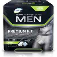 Tena, Inkontinenzhygiene, Men Premium Fit Underwear (10x, Large)