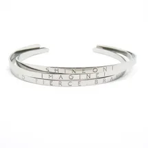 AILORIA ÉMOTION Armreif Set silber Edelstahl Größe onesize