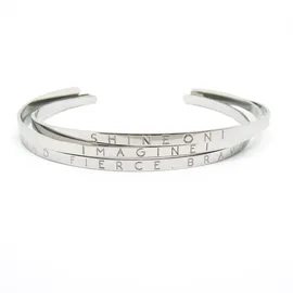 AILORIA ÉMOTION Armreif Set silber Edelstahl Größe onesize