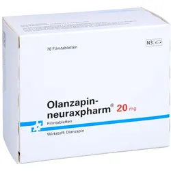 OLANZAPIN-neuraxpharm 20 mg Filmtabletten 70 St