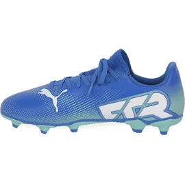 Puma Future 7 Play FG/AG Fußballschuhe Kinder 01 hyperlink blue/mint/white 38