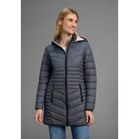 KangaROOS Steppjacke KANGAROOS, Damen, Gr. 36, grau (dunkelgrau), Web, Obermaterial: 100% Polyamid. Futter: 100% Polyamid.