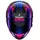 Shark Aeron Edgy Integralhelm - Carbon/Lila/Blau / XL