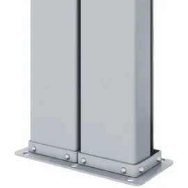 vidaXL Seitenmarkise 160 x 600 cm Braun Polyester