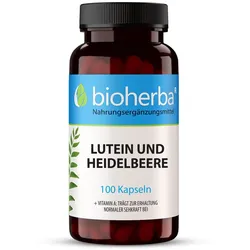 Lutein und Heidelbeere 100 Kapseln