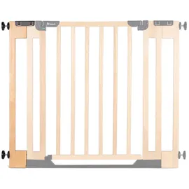 hauck 9 cm Verlängerung aus Buchenholz Kompatibel mit Clear Step Easyclose Eco Tür- & Treppenschutzgitter für Kinder & Hundegitter, 76 cm Hoch, Inklusive Verbindungsstifte