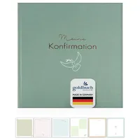 Goldbuch Fotoalbum Konfirmation Friedenstaube, eukalyp 03 046 25x25cm