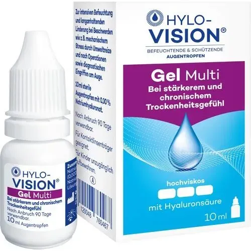 Preisvergleich Produktbild HYLO-VISION Gel multi Augentropfen 10 ml