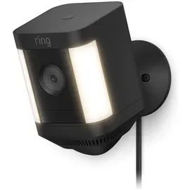 Ring Spotlight Cam Plus Plug-In Schwarz