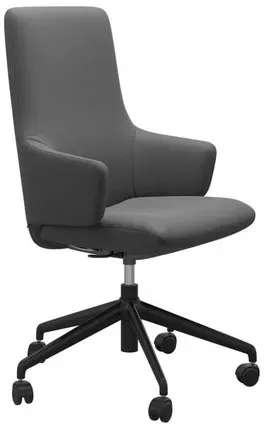 Stressless Home Office Laurel mit Armlehne in Leder Batick