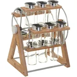 5five simply smart Gewürzhalter 15 Dosen 0 x 0 x 0 cm Braun