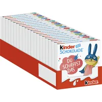 Ferrero kinder Schokolade Schokoriegel 20x 50 g