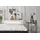 Yatas Bedding Suprelle Memory Kopfkissen 80 x 80 cm Weiß