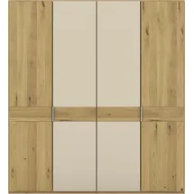 Musterring Drehtürenschrank Savona 200 x 216 x 0 cm Beige/Braun