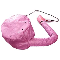 USTNIR Attachment für Haartrockner, Motorhauben-Haartrockneraufsatz, Helm-Trocknung Kappe Salon Hair Dryer Hood Bonnet Trockenhauben für Haare Wrap Turban Haartrockentuch