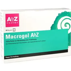 MACROGOL AbZ Plv.z.Her.e.Lsg.z.Einnehmen 10 St