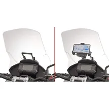 GIVI Halterung zur Montage am Windschild für Navi S902A